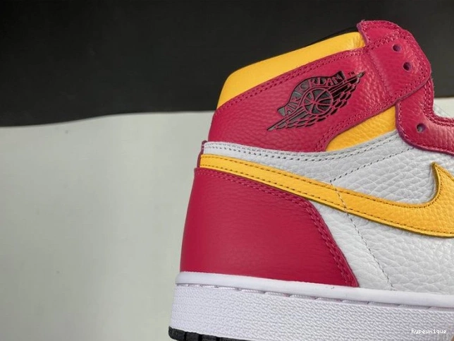 HYPE High 1 Fusion Jordan 555088-603 Red OGLight Air 0714